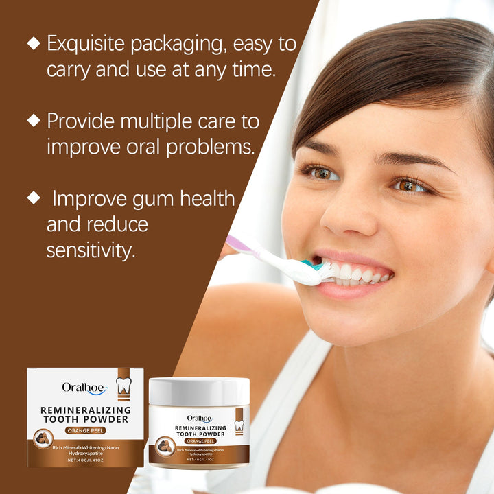 Nano Hydroxyapatite Tooth Powder for Fresh Breath Care