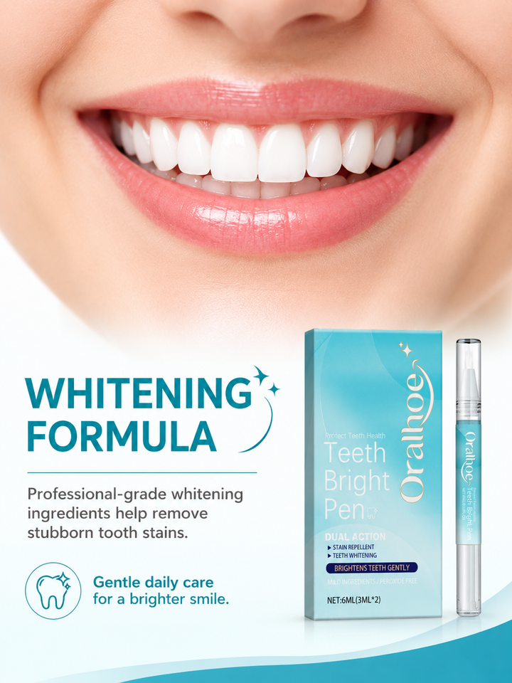 Teeth Whitening Brush Pen — Brighter Smile in Minutes