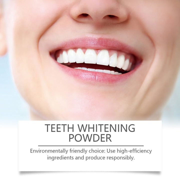 Teeth Whitening Powder for a Cleaner, Brighter Smile