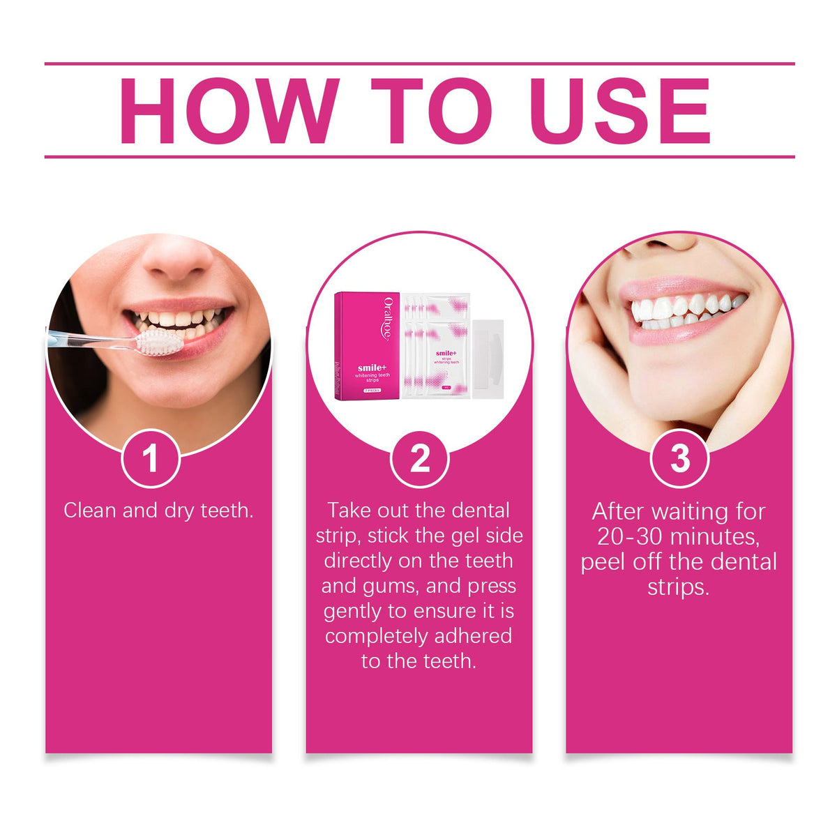 Teeth Whitening Strips for Brighter, Confident Smiles