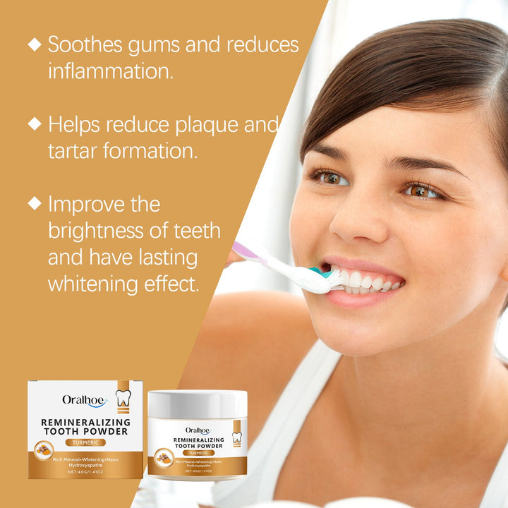 Turmeric Tooth Powder for Gentle Daily Cleaning