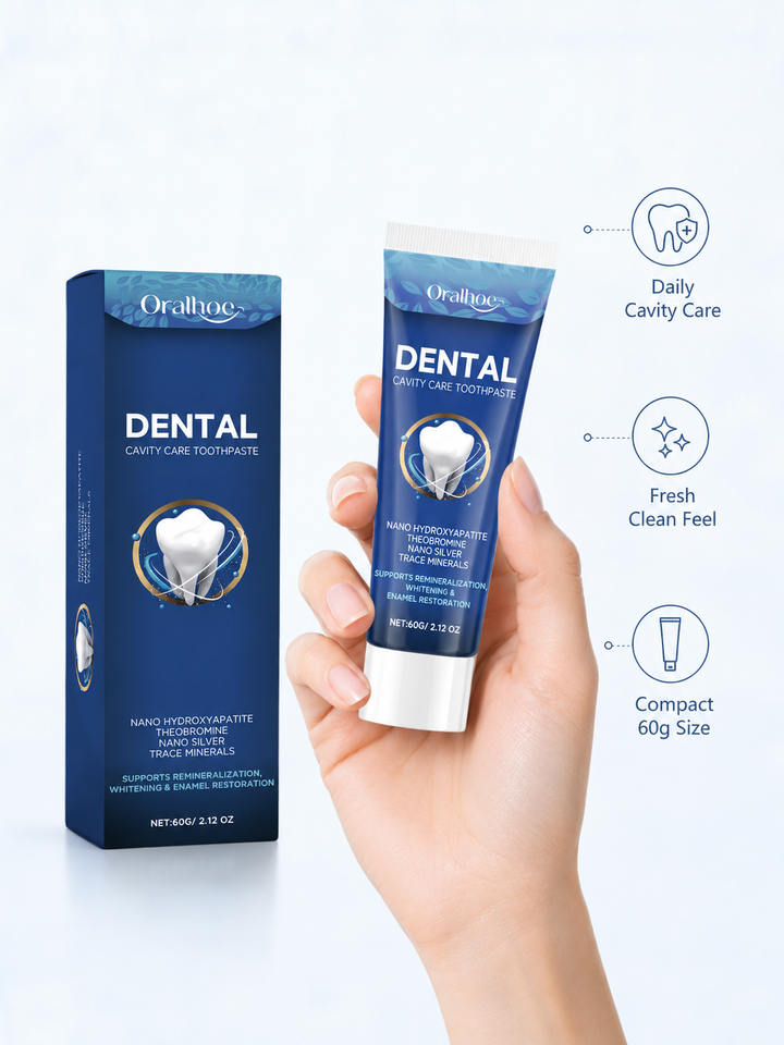 Nano Hydroxyapatite Toothpaste – Whitening & Enamel