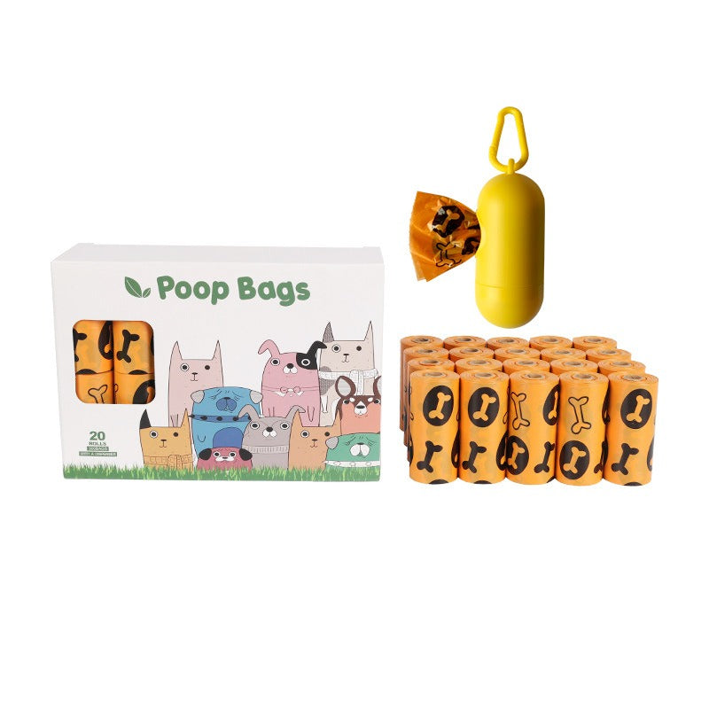 Dog Waste Bags With Portable Clip For Easier Walks