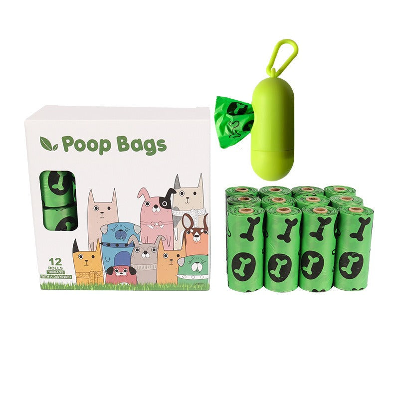 Dog Waste Bags With Portable Clip For Easier Walks