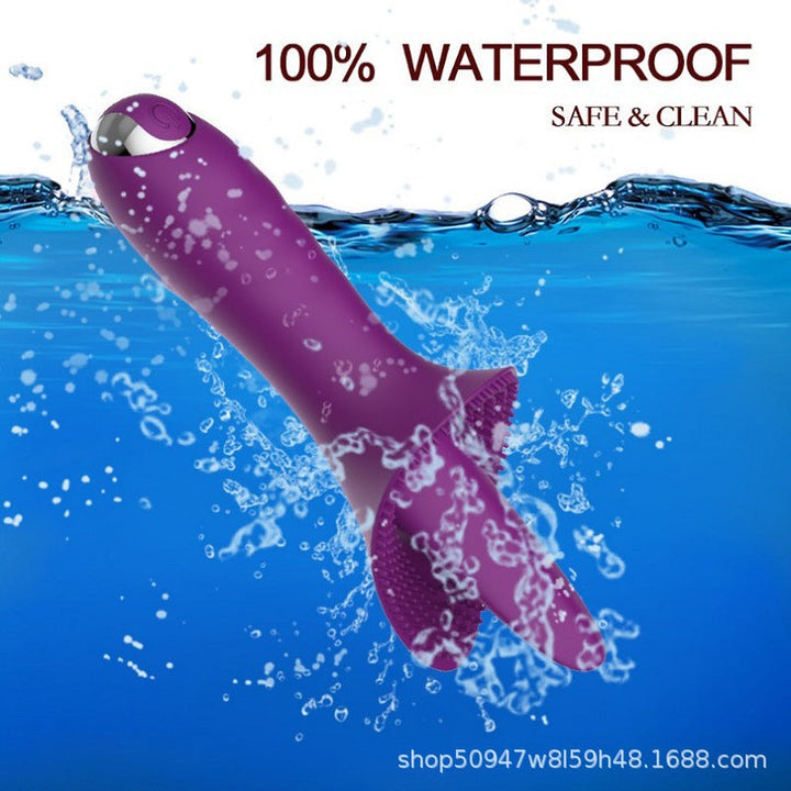 Waterproof Vibrating Tongue-Style Intimate Massager