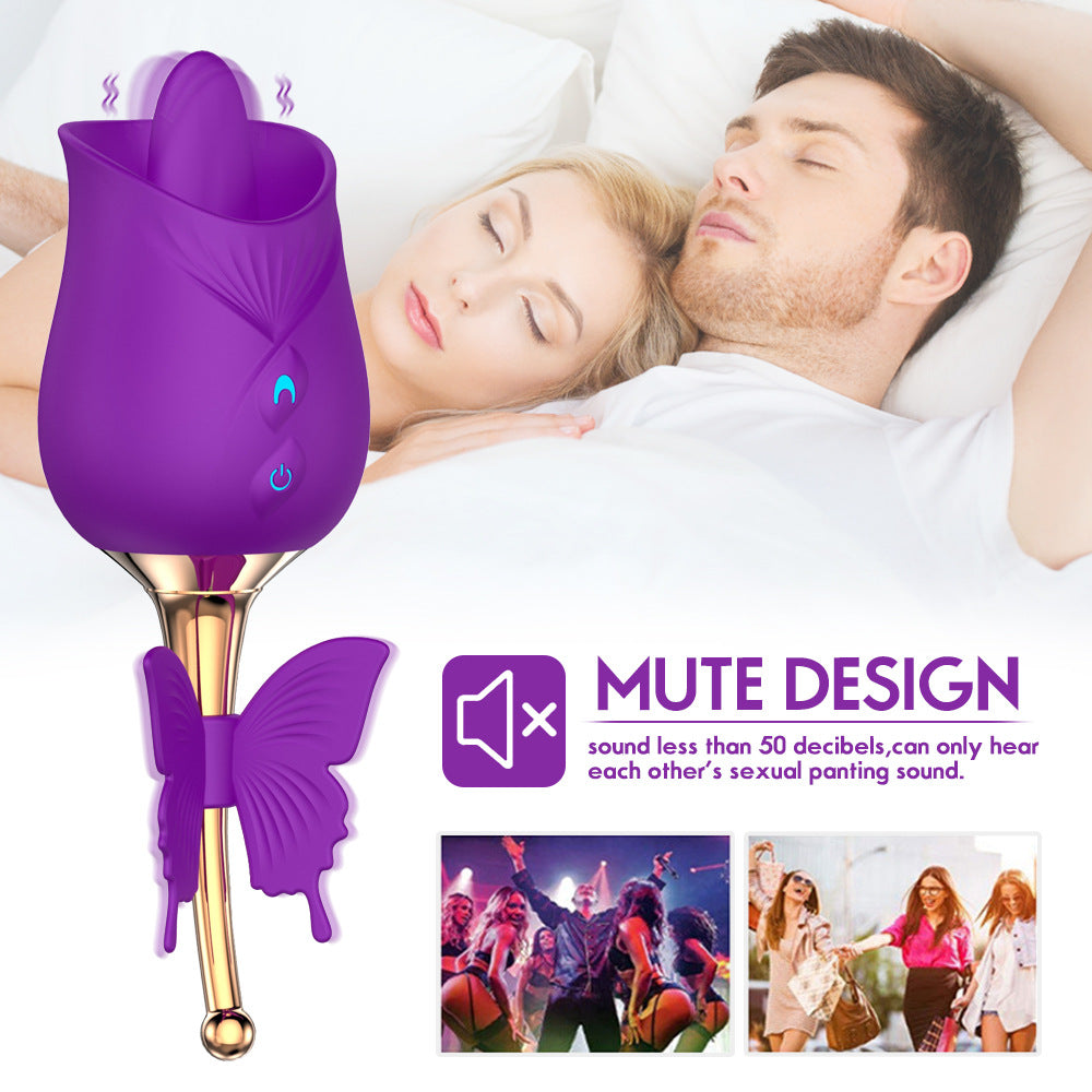 2-in-1 Vibrator with 10 Intense Vibration Patterns