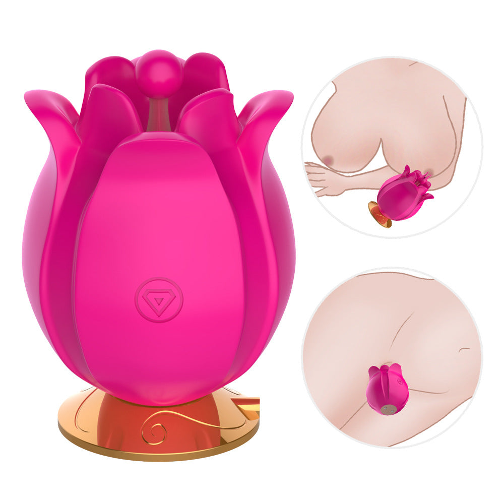 Flower Vibrator with 10 Customizable Vibration Settings