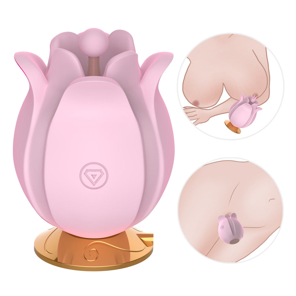 Flower Vibrator with 10 Customizable Vibration Settings