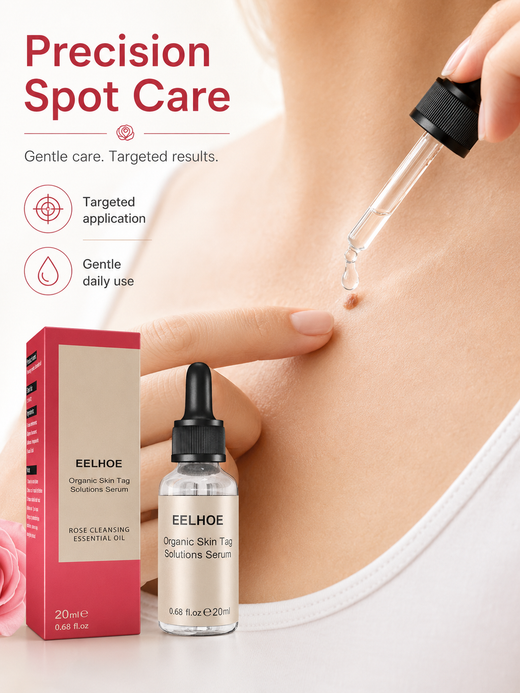 Organic Skin Tag Removal Serum – Clear, Smooth Skin in Weeks