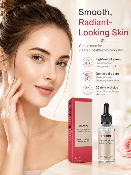Organic Skin Tag Removal Serum – Clear, Smooth Skin in Weeks