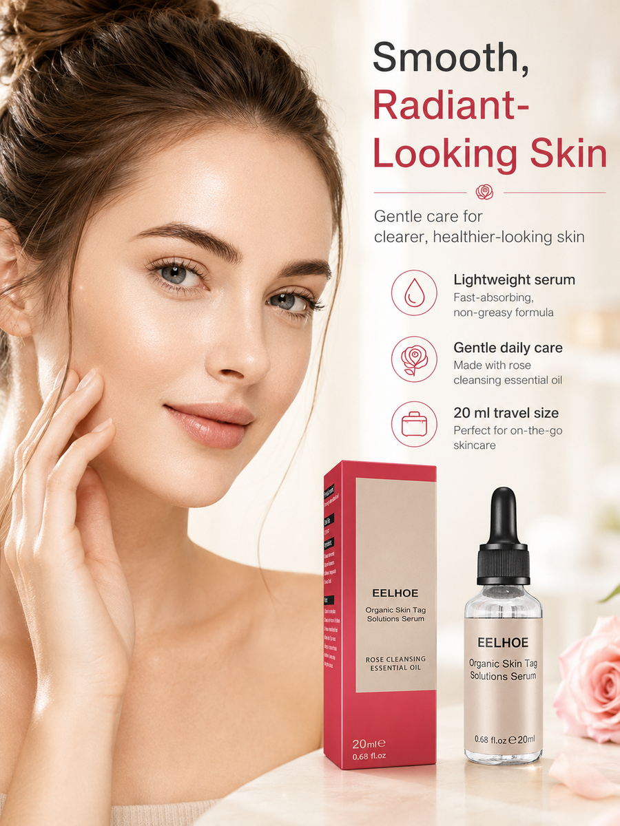 Organic Skin Tag Removal Serum – Clear, Smooth Skin in Weeks