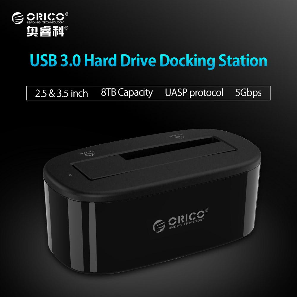 USB 3.0 Hard Drive Docking Station for 2.5 and 3.5 Inch