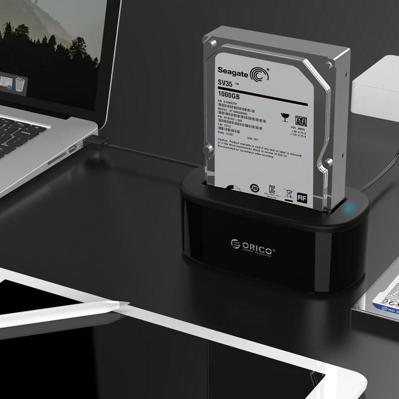 USB 3.0 Hard Drive Docking Station for 2.5 and 3.5 Inch
