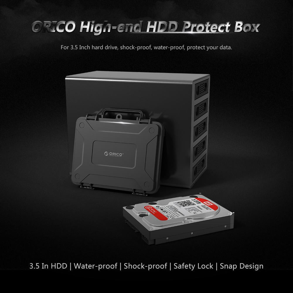 3.5 Inch HDD Protection Case: Waterproof & Shockproof