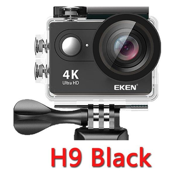 4K Waterproof Action Camera with 170° Wide Angle Lens