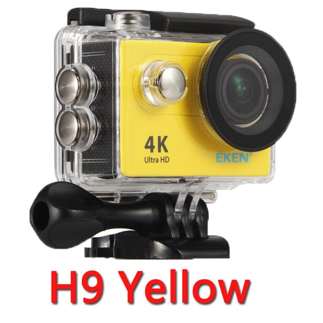 4K Waterproof Action Camera with 170° Wide Angle Lens