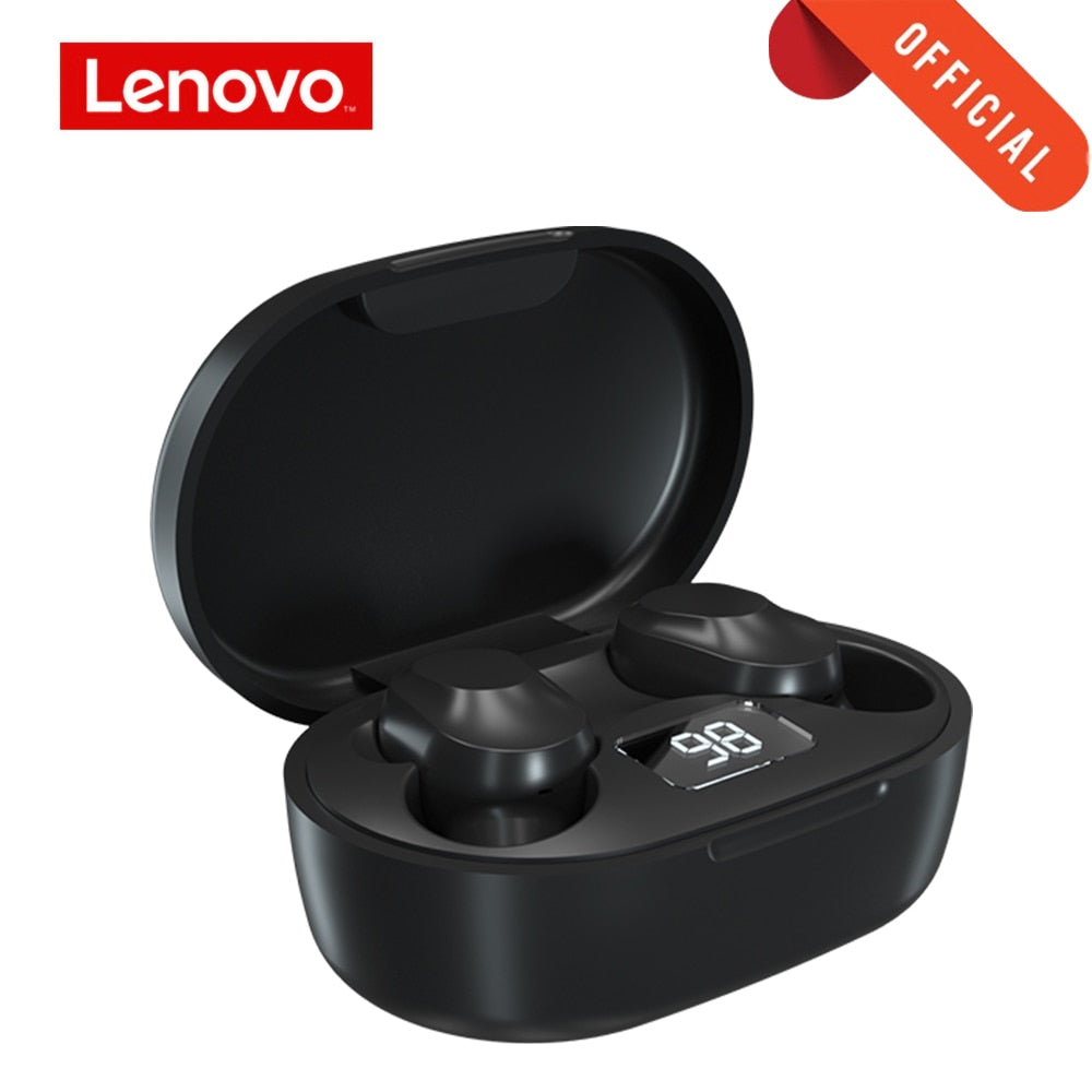 Wireless Earbuds with Mic, LED Case and Noise Reduction