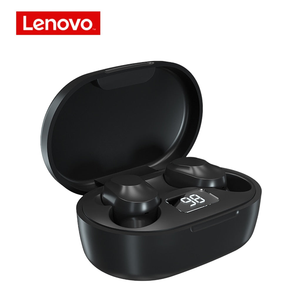 Wireless Earbuds with Mic, LED Case and Noise Reduction
