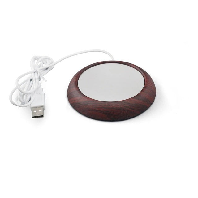 USB Desk Cup Warmer Mat That Keeps Coffee Hot at Work