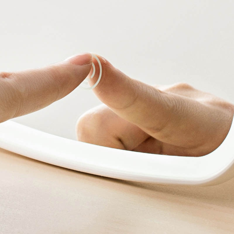 Touch-Control LED Makeup Mirror for Desk and Dorm Use