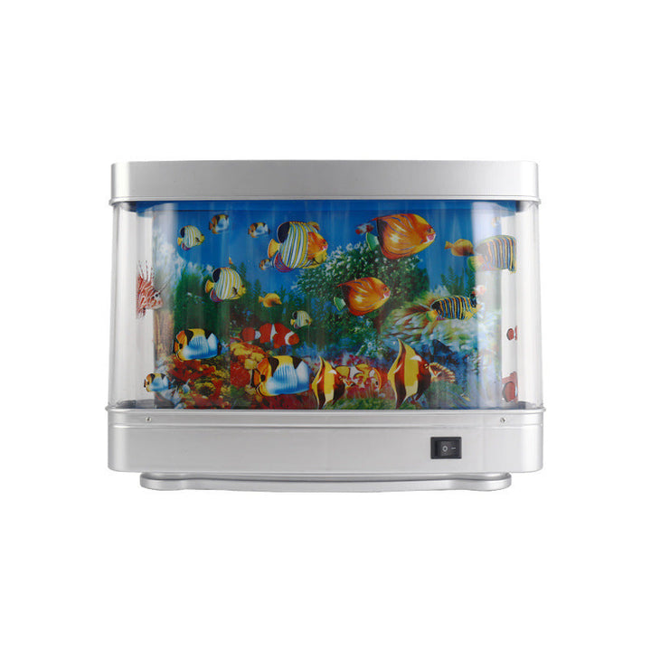 Aquarium Lamp With Colorful Fish-Like LED Ambiance