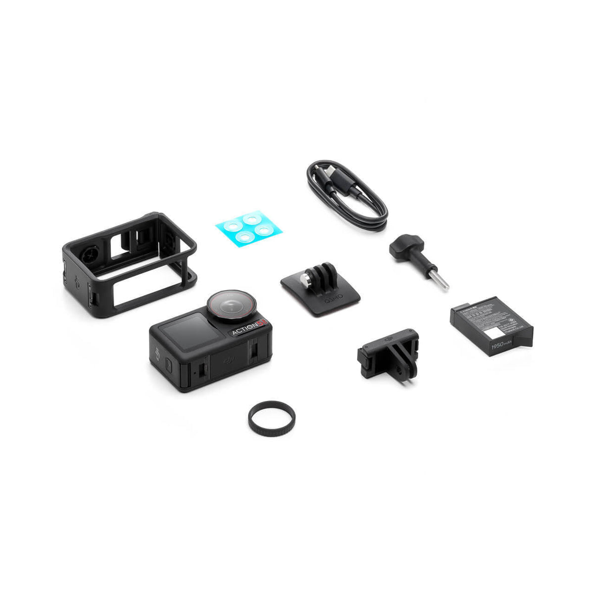 4K Action Camera with 155° Wide View & Dual Screens