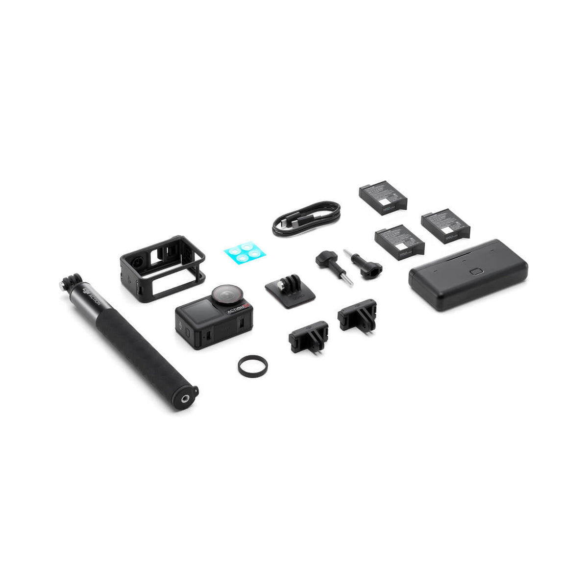 4K Action Camera with 155° Wide View & Dual Screens