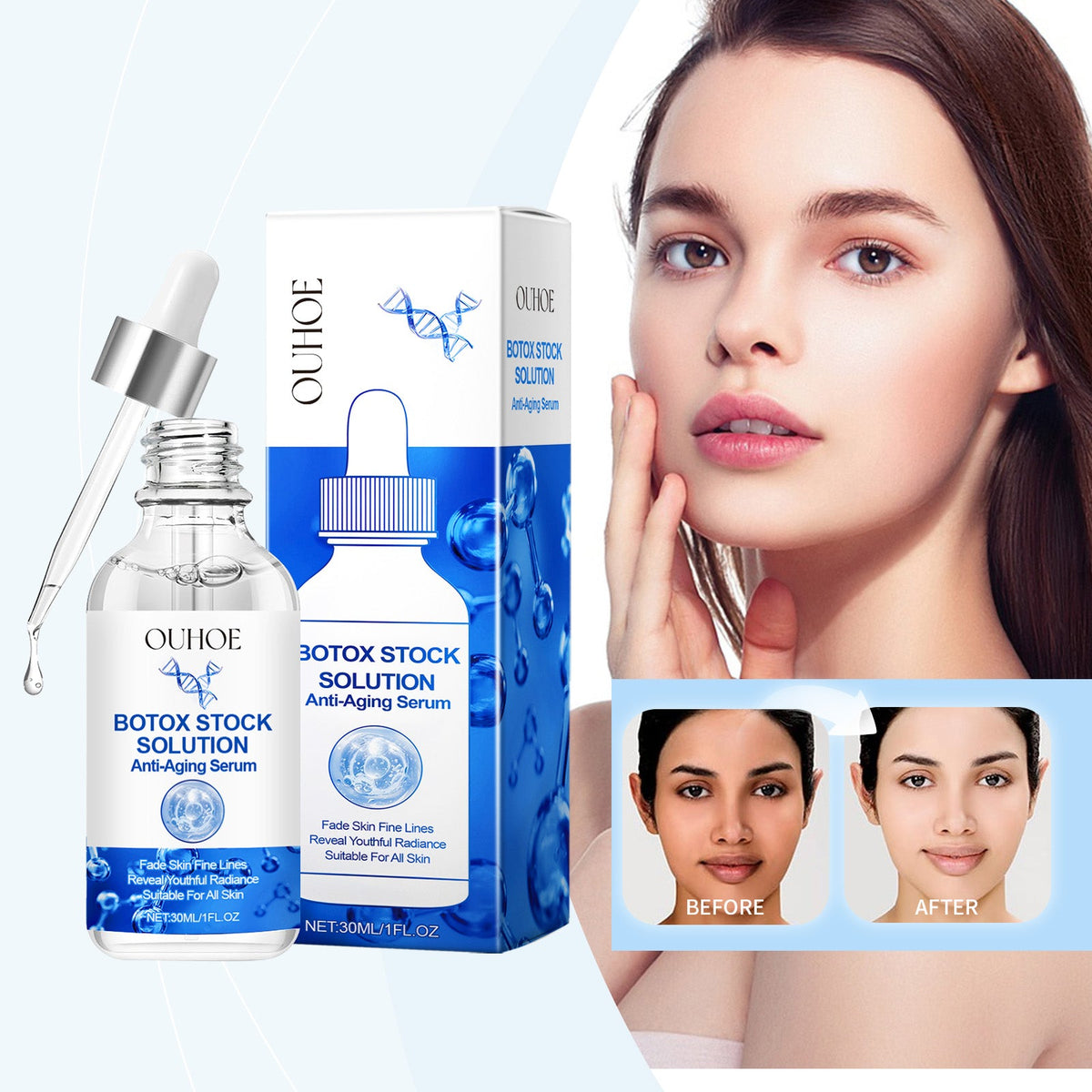 Anti-Aging Facial Serum With Niacinamide & Vitamin C