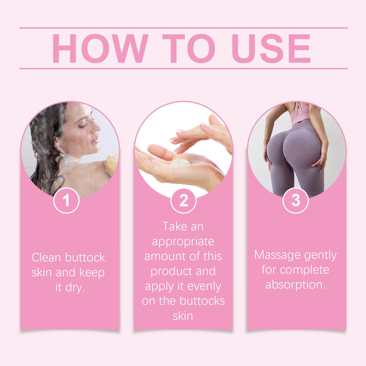 Bee Venom Buttock Firming Cream: Firmer, Defined Shape