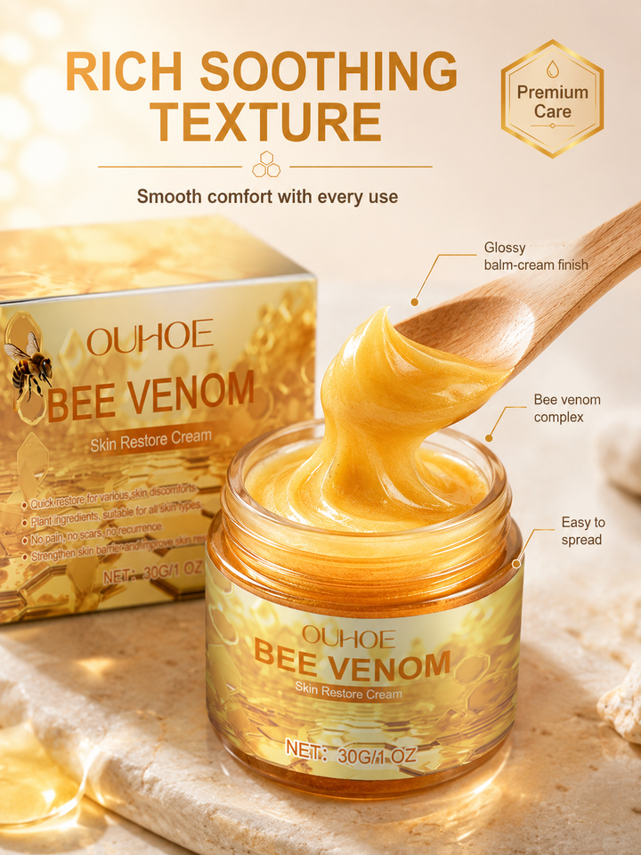 Bee Venom Repair Cream – Soothing Relief for Dry, Irritated