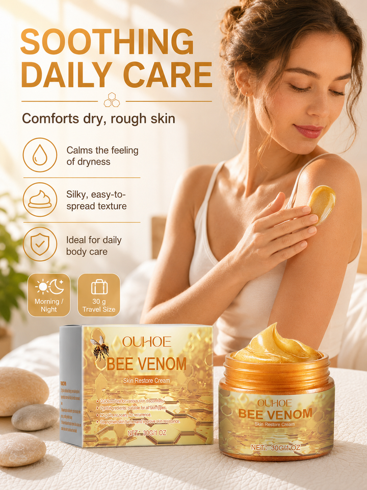 Bee Venom Repair Cream – Soothing Relief for Dry, Irritated