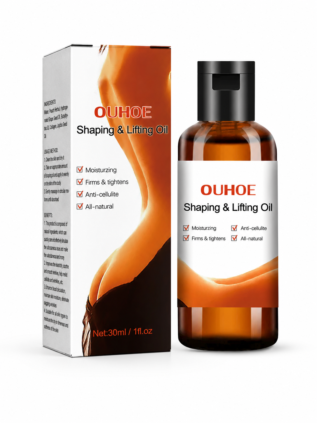 Body Sculpting Oil — Firmer, Lifted Curves in 30 Days