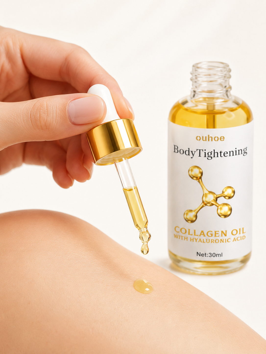 Firming Collagen Oil — Tighter, Defined Body Curves in 4 Weeks