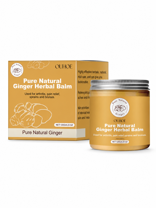 Ginger Herbal Joint Care Cream — Relieves Joint Pain