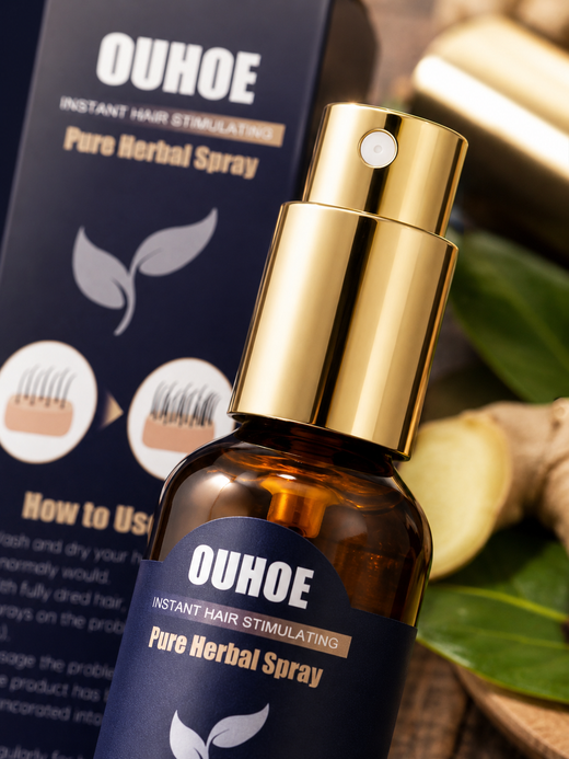 Herbal Hair Growth Spray — Stops Hair Loss & Thickens Hair