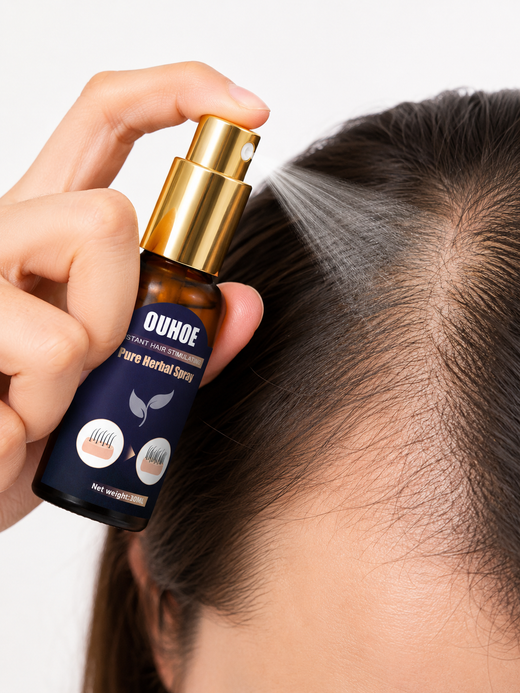 Herbal Hair Growth Spray — Stops Hair Loss & Thickens Hair