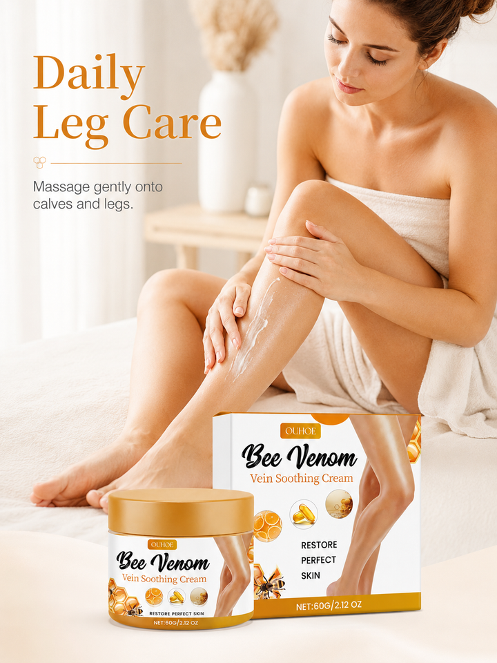 Daily Leg Relief Cream — Soothing Moisturizing Massage Treatment