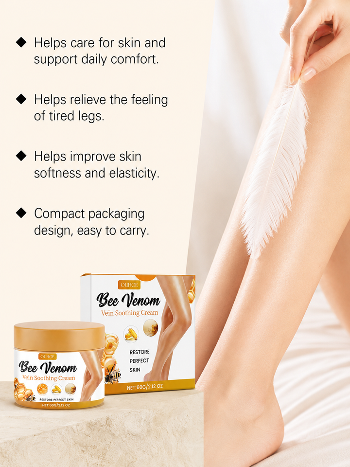 Daily Leg Relief Cream — Soothing Moisturizing Massage Treatment
