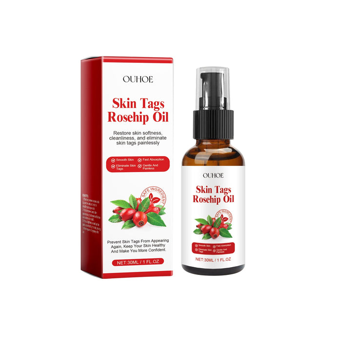 Rosehip Seed Oil for Skin Tags and Rough Skin