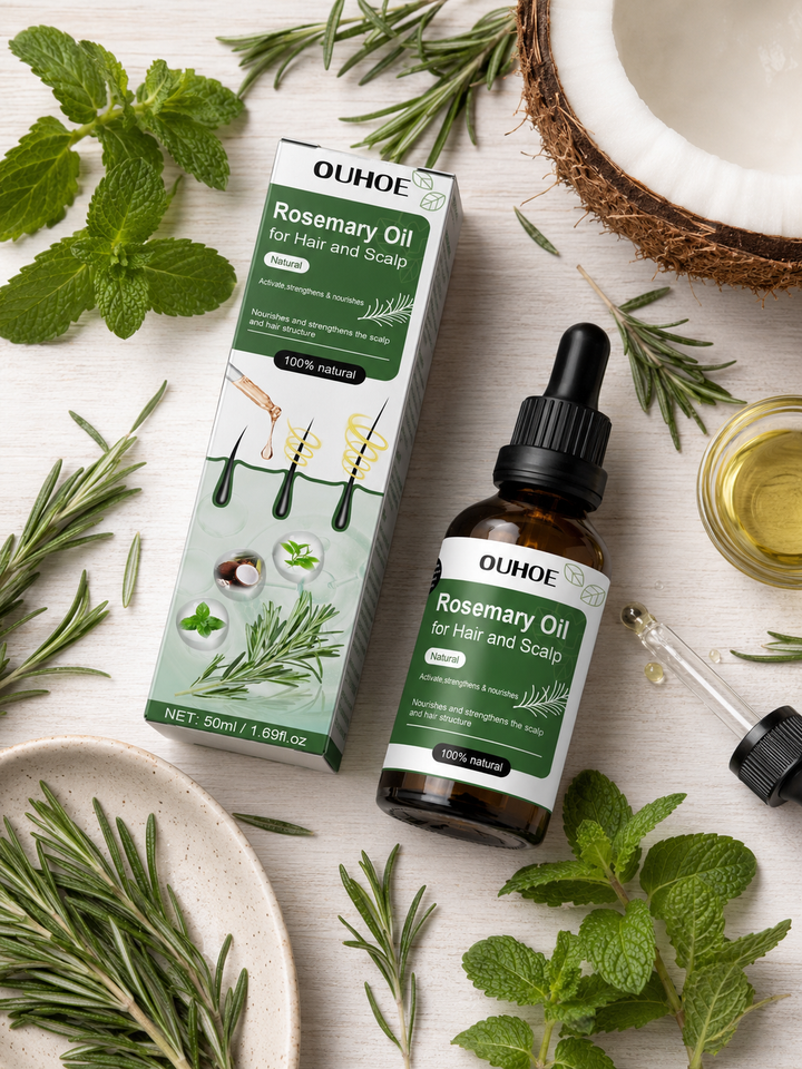 Rosemary Hair Oil for Thinning Hair – Fuller, Stronger Growth