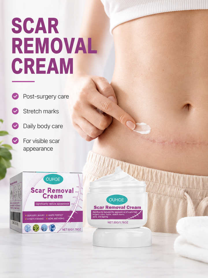 OUHOE Scar Removal Cream 50g — Face & Body Treatment