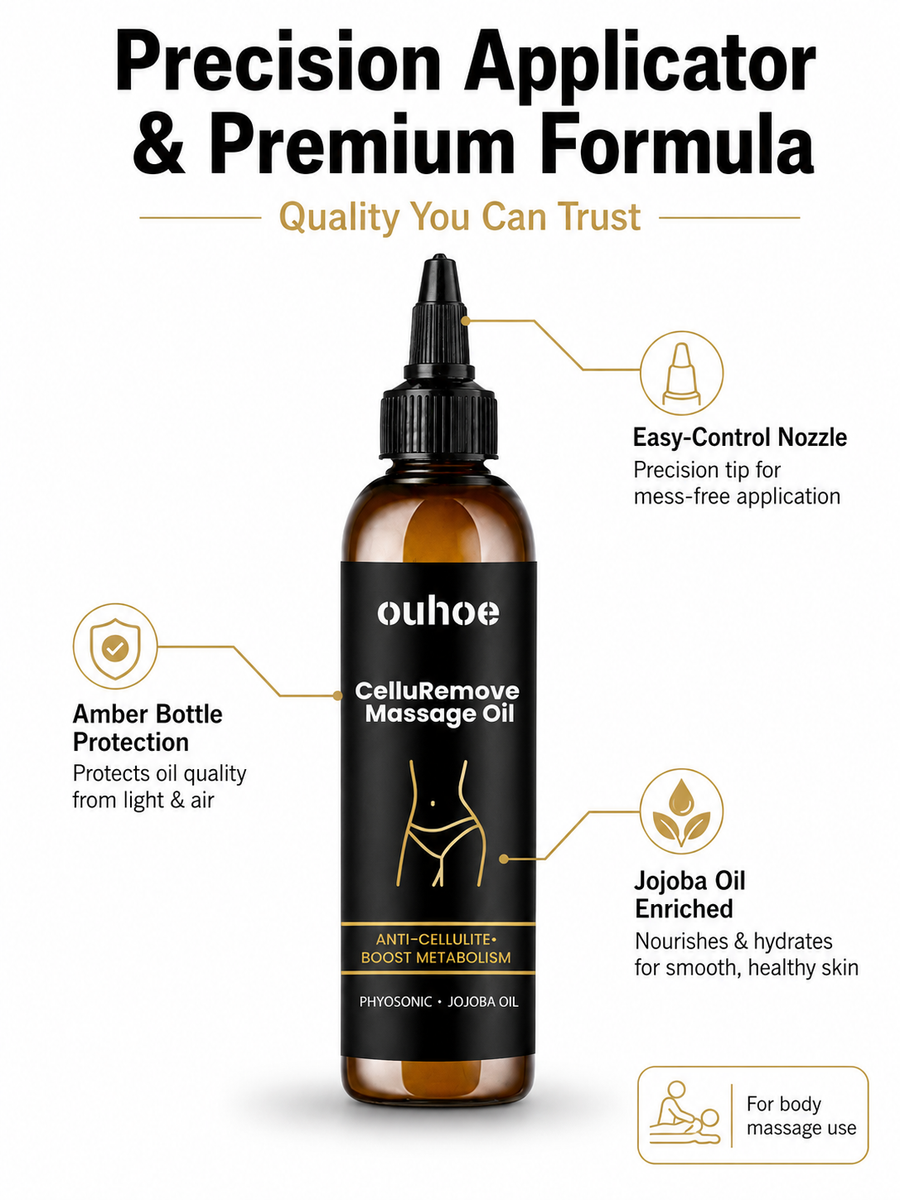 Slimming Massage Oil with Phytosonic — Firmer, Smoother