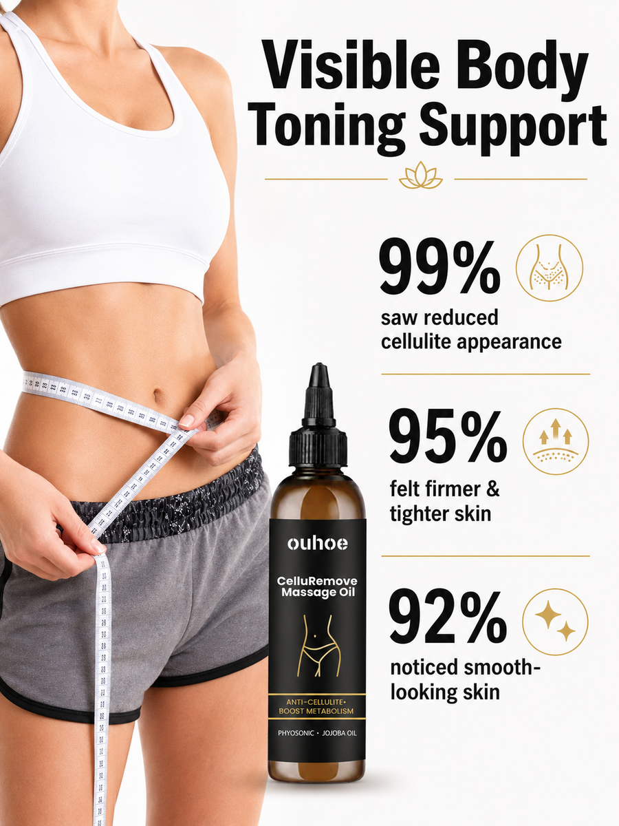 Slimming Massage Oil with Phytosonic — Firmer, Smoother