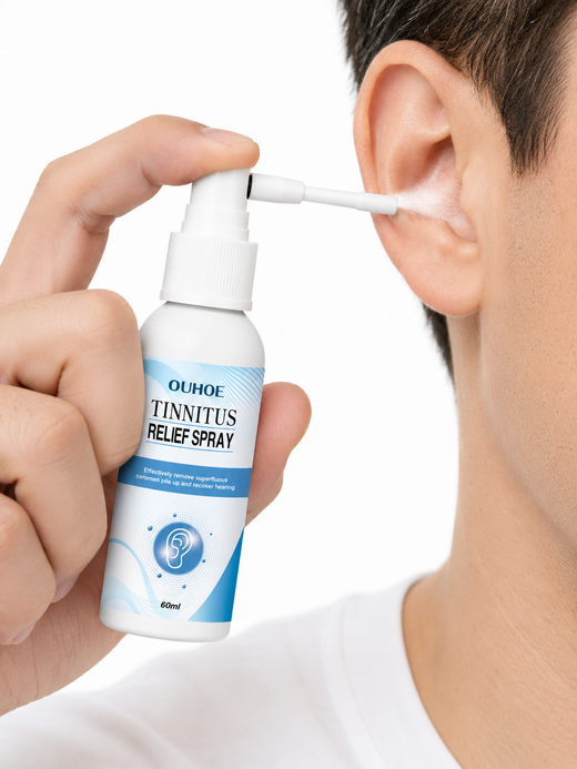Tinnitus Relief Ear Spray — Remove Earwax & Soothe Ringing