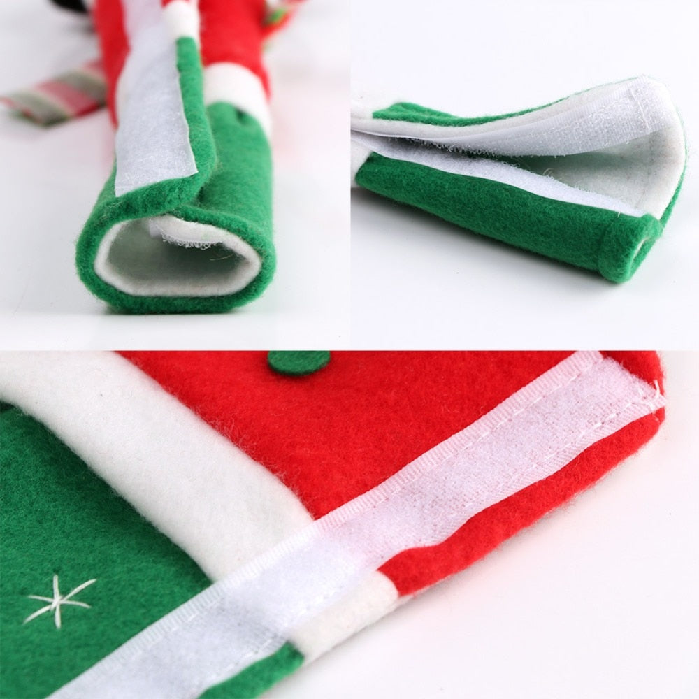 Christmas Fridge Handle Covers, Snowman Kitchen Set