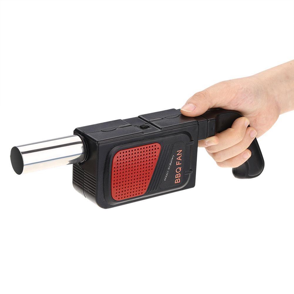 Battery-Powered BBQ Charcoal Fan for Faster Fire Starting