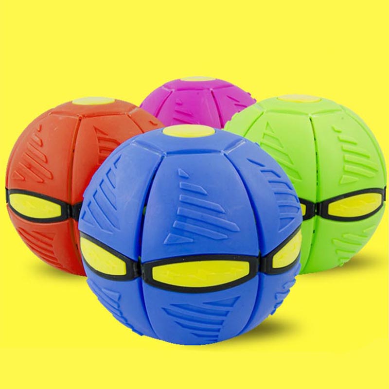 Transforming Flying Disc Ball for Outdoor Catch Games