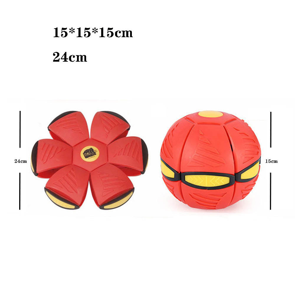 Transforming Flying Disc Ball for Outdoor Catch Games