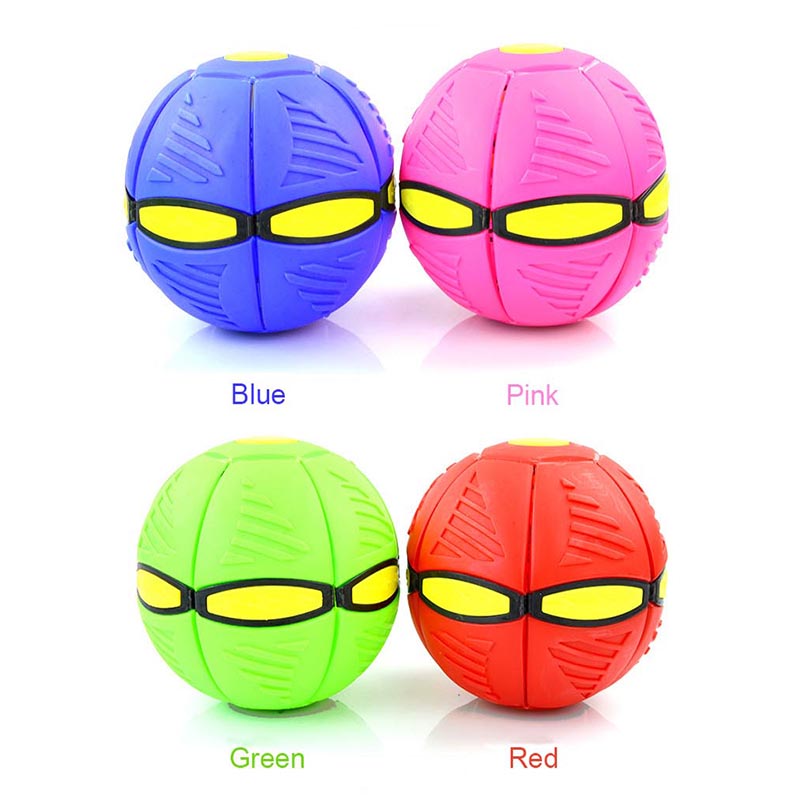 Transforming Flying Disc Ball for Outdoor Catch Games