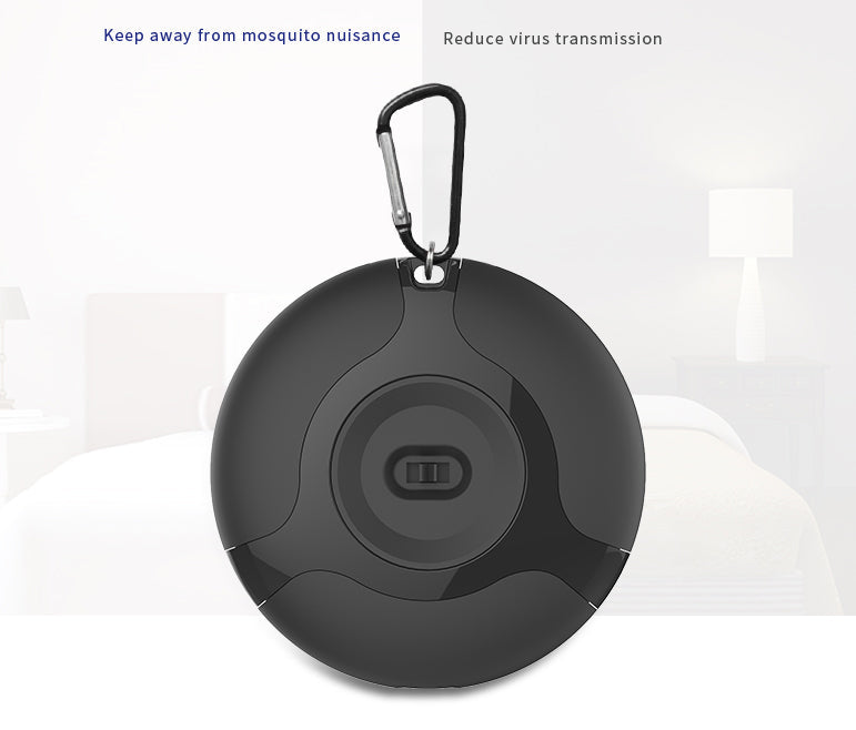 Clip-On Ultrasonic Mosquito Repellent for Camping & Travel